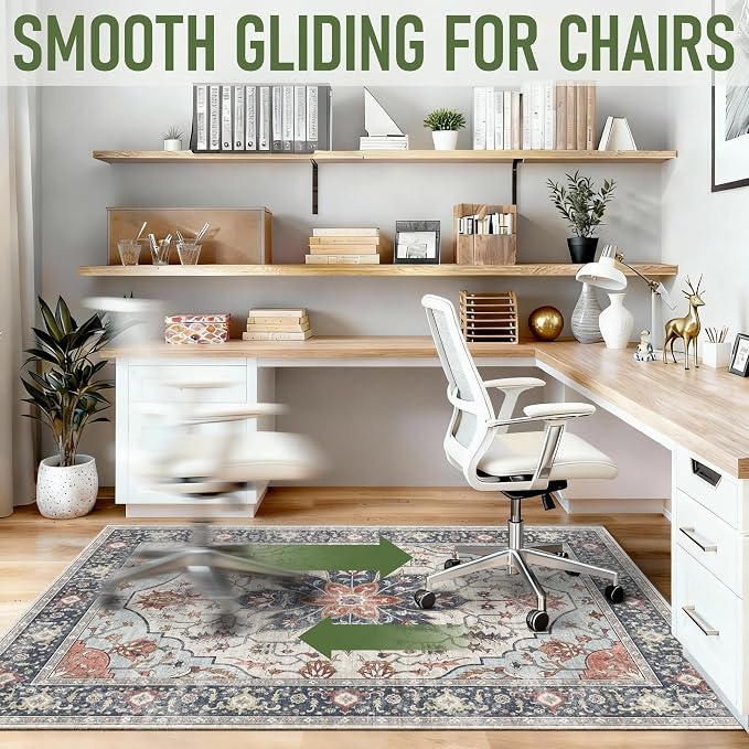 48"x60" Office Chair Mat for Hardwood, Under Desk Chair Mat for Home Office - Image 6