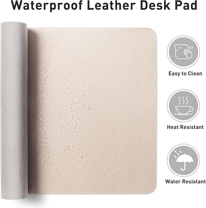 Aothia Faux Leather Desk Mat - Image 7