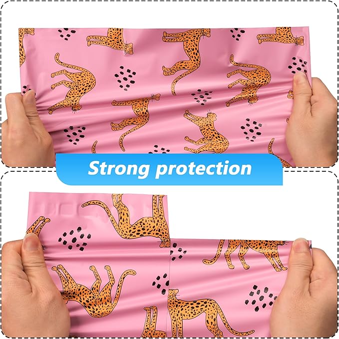 6x9 Inch 100 Pcs Poly Mailer, Waterproof & Tear-Resistant Shipping Bags - Image 4