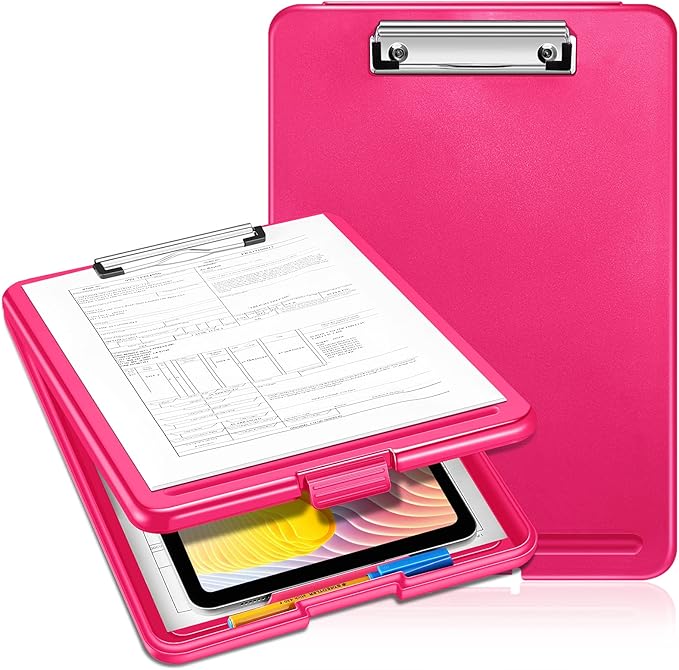 SITHON Nursing Clipboard with Storage, Heavy Duty Portable Writing Clipboard by SITHON