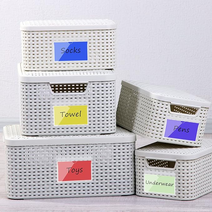 Chinco 30 Pcs Self Adhesive Pockets, Bin Labels - Image 4