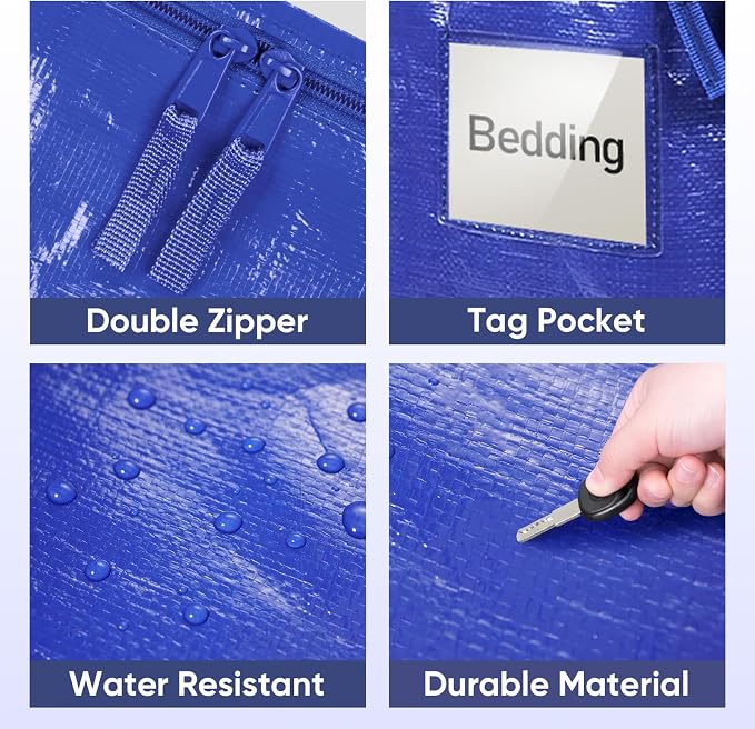 TICONN 2 Pack Extra Large Moving Bags Heavy Duty - Image 8