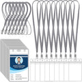 Marspark 100 Pcs ID Badge Holder by Marspark