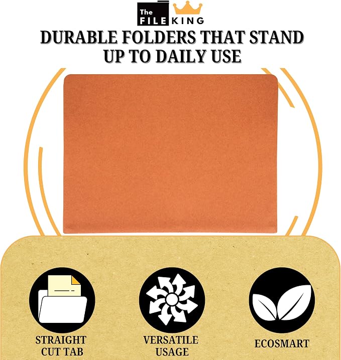 The File King Expanding Accordion File Folder | Letter Size | Box of 10 - Image 3