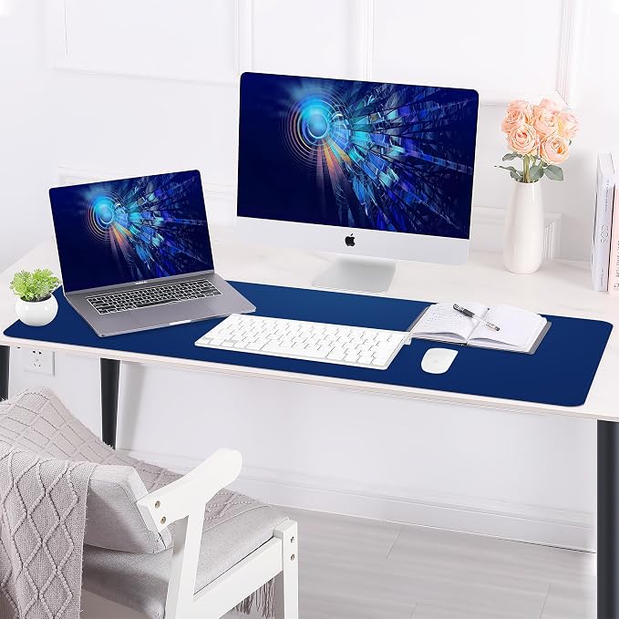 AFIING Leather Desk Pad Protector, Large Desk Mat - Image 6