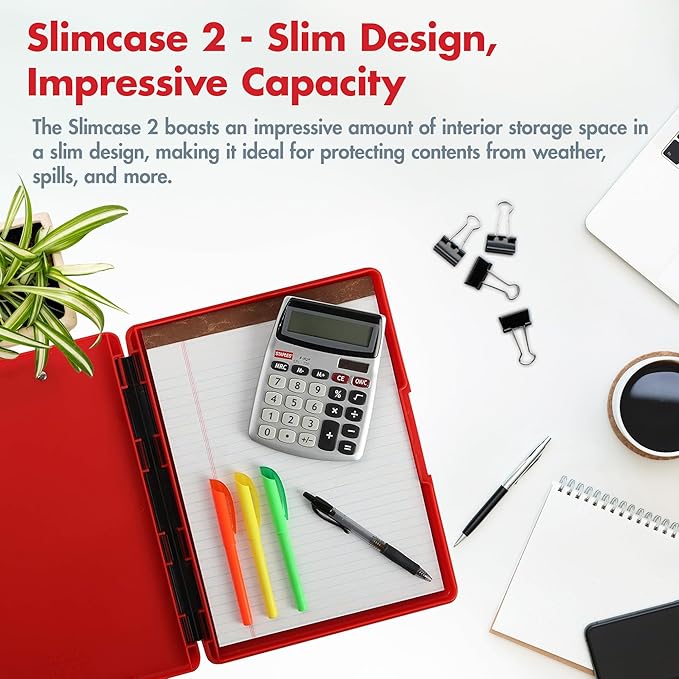Dexas Slimcase 2 Plastic Clipboard - Image 2