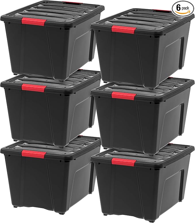 IRIS USA 54 QT Plastic Storage Box by IRISUSA