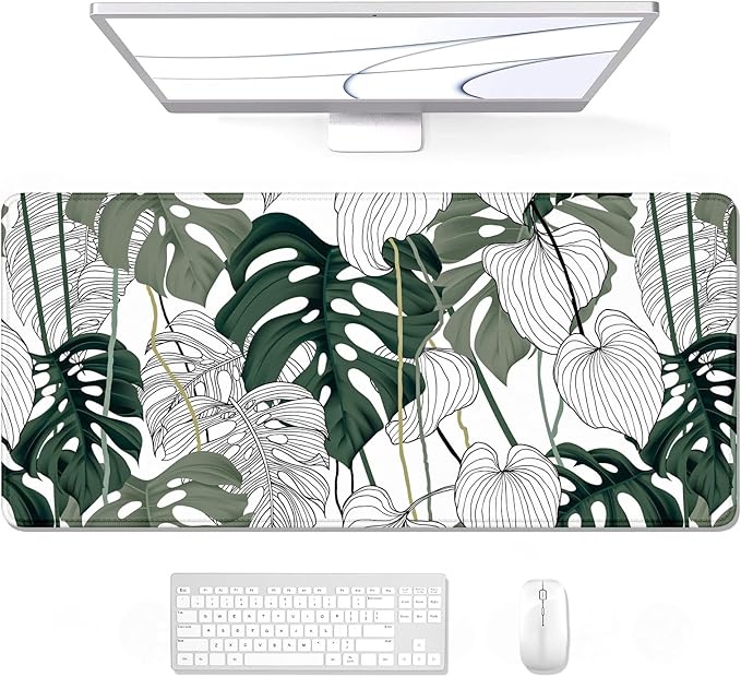 Auhoahsil Desk Mouse Pad, Large Gaming Mousepad, XXL Desk Pad, Extended Long by Auhoahsil