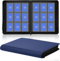 Toploader Binder, Trading Card Binder Storage Hold up 288 Cards 9-Pocket Top by MOSLA