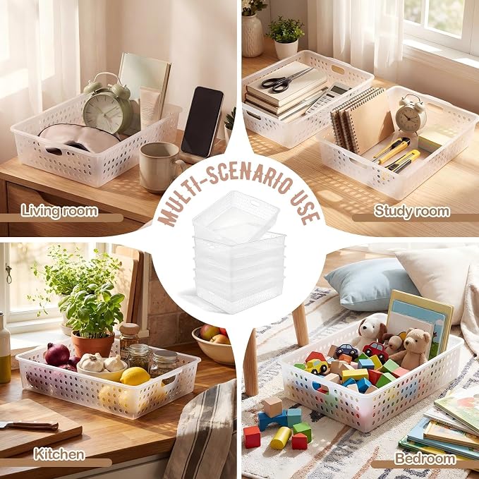 Geetery 12 Pack Classroom Storage Baskets - Image 5