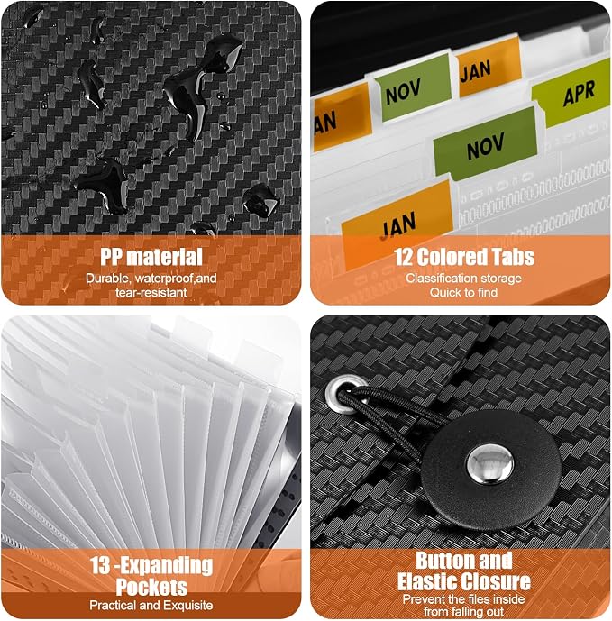 Expanding Accordion File Folder - Image 3