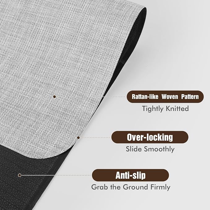 Blvornl Office Chair Mat for Hardwood Floor, Large Anti-Slip Hard Floor - Image 5