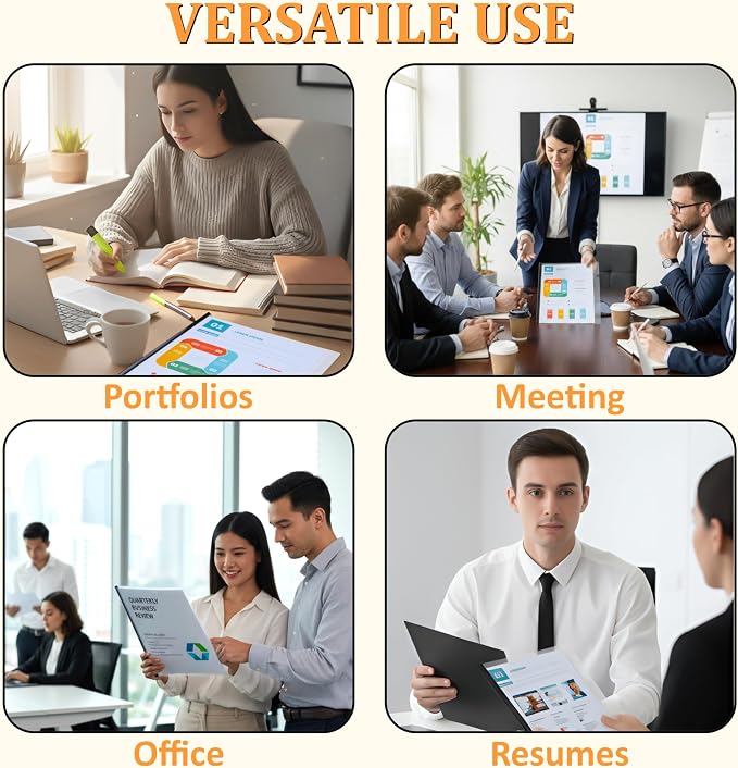 50 Pack Report Covers with Sliding Bar - Image 5
