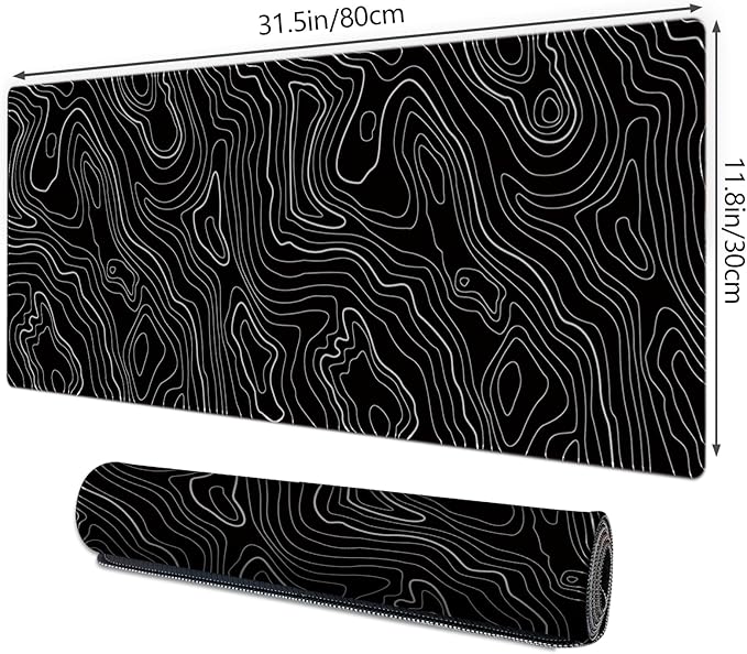 Galdas Mouse Pad For Gaming, XXL XL Large Mouse Mat Long Extended MousePad Desk - Image 2