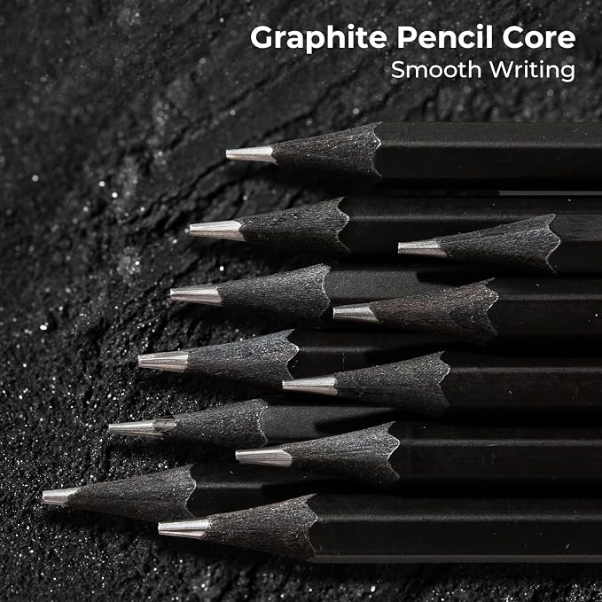 M&G Wood-Cased HB Pencils, 24 Pack Pre-Sharpened Pencils - Image 5