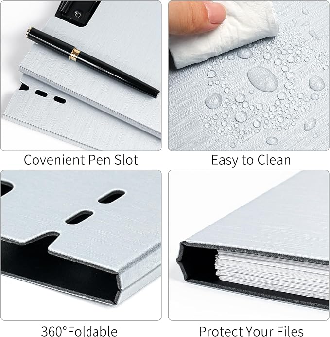 A4 Clipboard Folder, Foldable Clipboards - Image 2