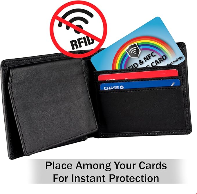 SaiTech IT 10 Pack RFID Blocking Cards Protect Your Entire Wallet, and Cards - Image 7