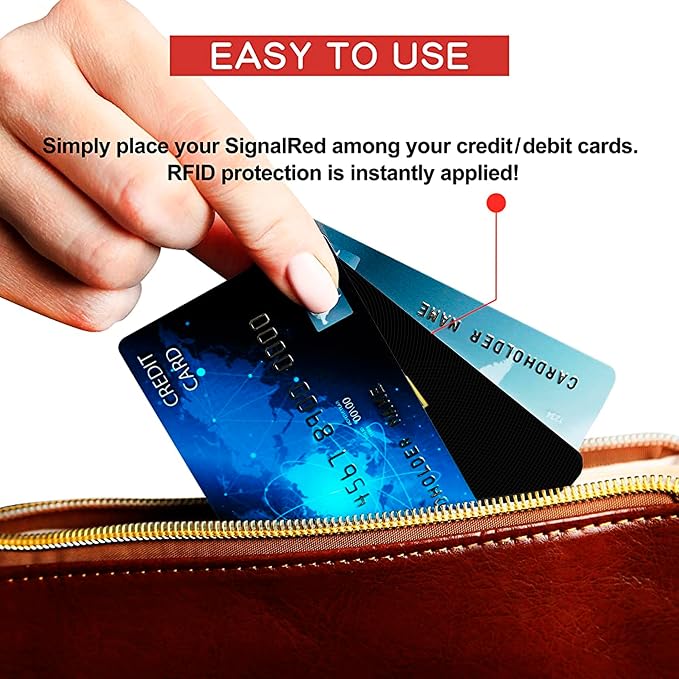 SaiTech IT 20 Pack RFID Blocking Card, One Card Protects Entire Wallet Purse - Image 6