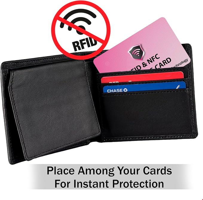 SaiTech IT 5 Pack RFID Blocking Cards Protect Your Entire Wallet, and Cards - Image 7