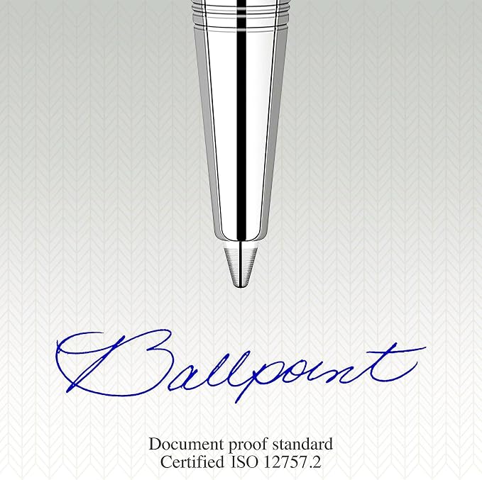 Parker Authentic QUINKflow Ballpoint Pen Refills, Medium Point Blue Ink - Image 6