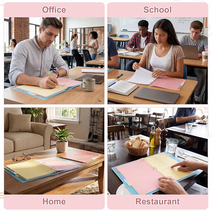 6 Sets of 48Pcs Binder Dividers - Image 6