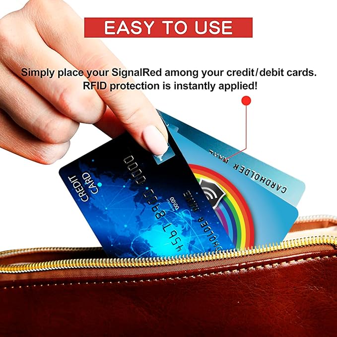 SaiTech IT 10 Pack RFID Blocking Cards Protect Your Entire Wallet, and Cards - Image 8
