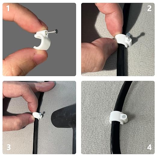 Jadaol Wide Design Cable Clips - Image 5