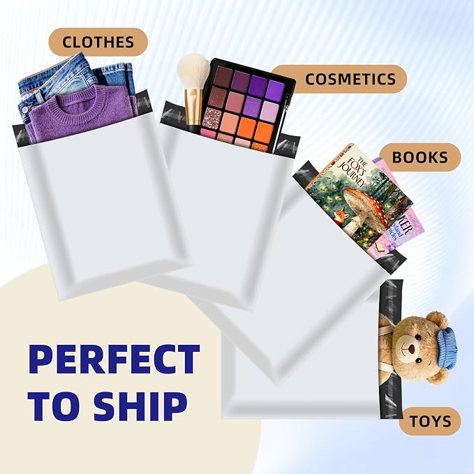 500pcs Poly Mailers 14.5x19 For Ecommerce Shipping, Online Retail Packaging - Image 7