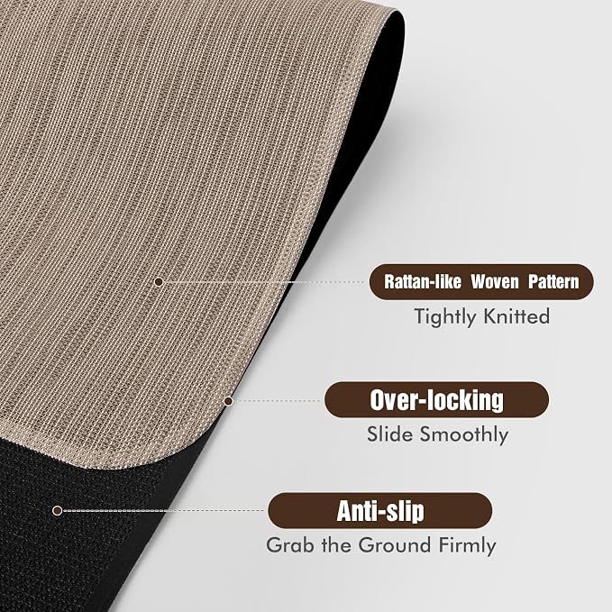 Blvornl Office Chair Mat for Hardwood Floor, Large Anti-Slip Hard Floor - Image 5
