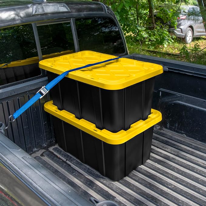 Sterilite 12-Pack Industrial Tote, Plastic Storage Container Bins - Image 6