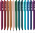Mr. Pen- Retractable Gel Pens, 12 Pack, Dark Vintage Ink, Fine Point 0.7mm | by MrPen