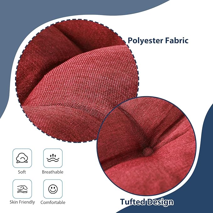 IASEAHK Chair Cushions for Dining Chairs, Seat Cushions for Kitchen Chairs - Image 3