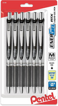 Pentel EnerGel RTX Retractable Liquid Gel Pen, Medium Line, Metal Tip by PentelofAmerica