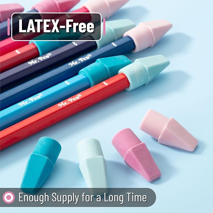 Mr. Pen- Pencil Erasers Toppers, 1000 Pack, Latex Free, No Smudge | Mr Pen - Image 4