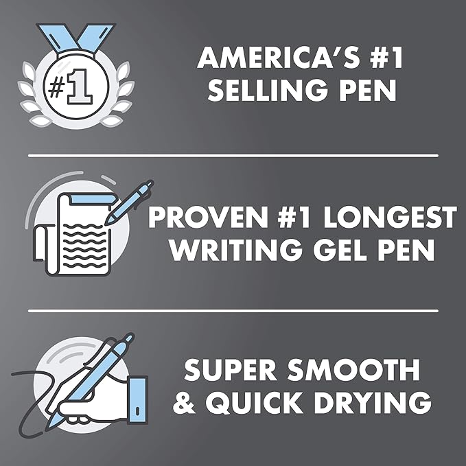PILOT G2 Premium Refillable and Retractable Rolling Ball Colored Gel Pens - Image 3