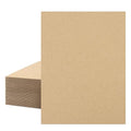 Mat Board Center, 50 Corrugated Cardboard Sheets 12x16 Inches Flat Card Board by MatBoardCenter