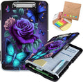 Clipboard with Storage, Heavy Duty Plastic Storage Clipboard with Low Profile by Unknown