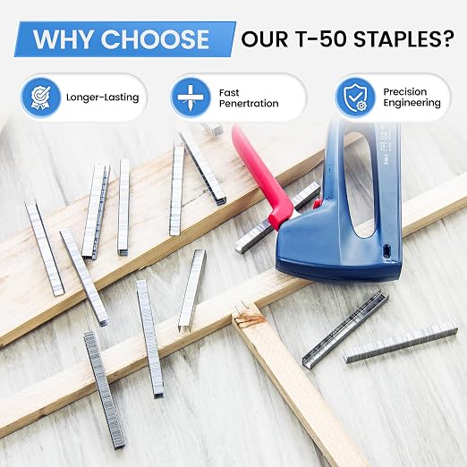 meite T50 Staples Marine, 1/4 Inch 304 Stainless Steel Staples - Image 7