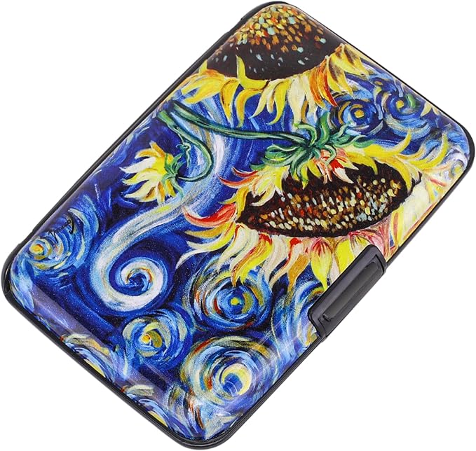 ELFISH Mini RFID Aluminum Wallet Credit Cards Holder Business Card Case Metal by ELFISH