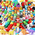 URSKYTOUS 111Pcs Animal Erasers Desk Pets by URSKYTOUS