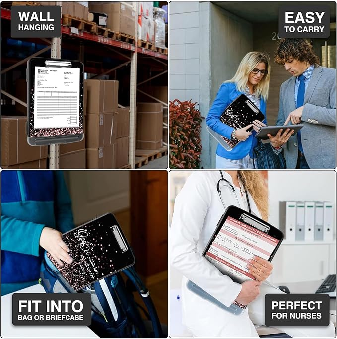 LYHXLYJH Clipboard with Storage, A4 Clipboards with Pen Holder, Heavy Duty - Image 6