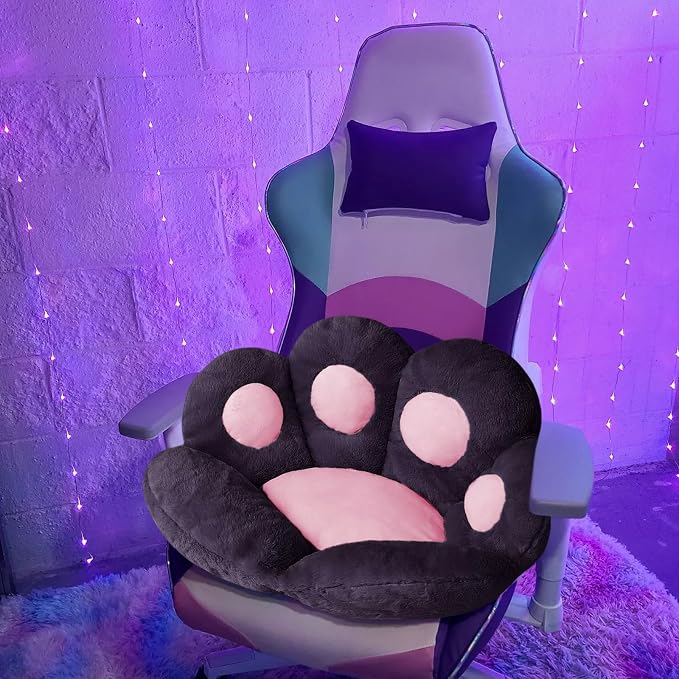 Ditucu Cat Paw Cushion Kawaii Chair Cushions 27.5 x 23.6 inch Cute Stuff Seat - Image 4