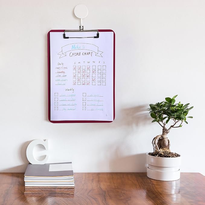 Mr. Pen- Plastic Clipboard, 12.5" x 9", 2 Pack, Clipboard Plastic | Low-Profile - Image 5