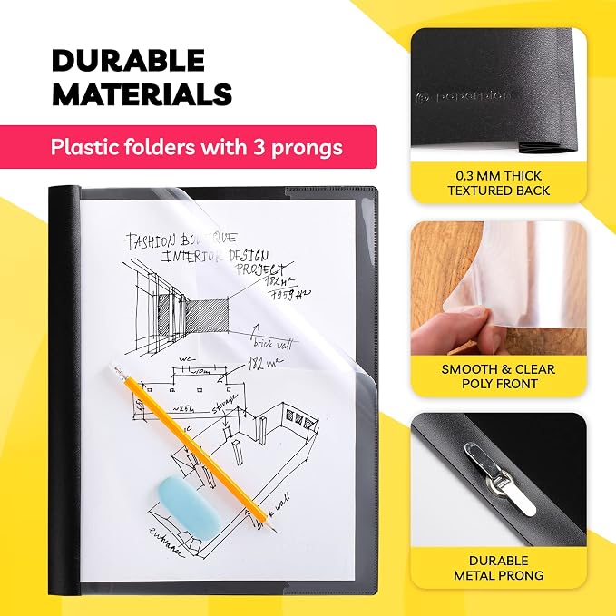 Report Covers -, 8.5 x 11 Letter Size, by Paper Plan, Resumes & Keeping Your - Image 3