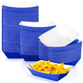 Yinkin 200 Pcs Paper Boat Disposable Graduation Food Trays Nacho Trays Kraft by Yinkin