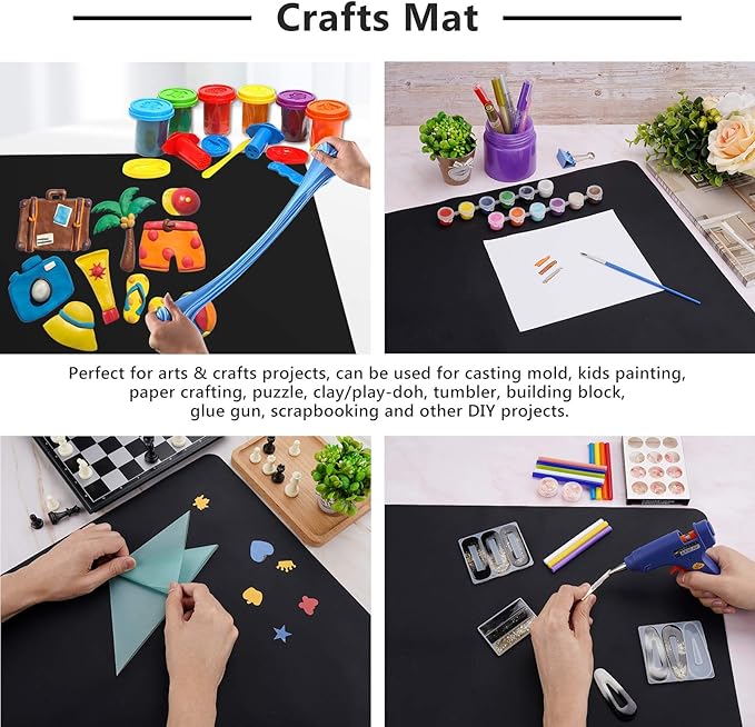 Gartful Silicone Sheets for Crafts, Counter Top Protector Pad, Nonskid Nonstick - Image 5