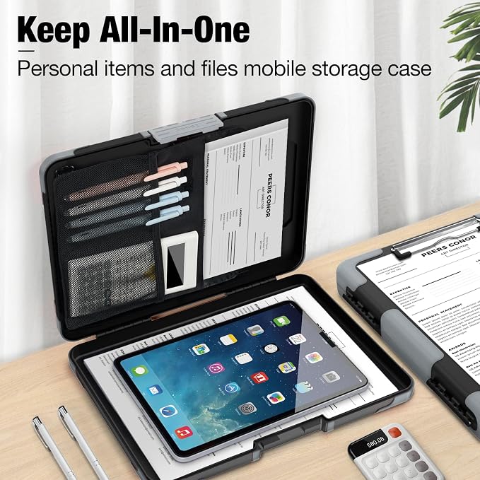 Sooez Toughest Clipboard with Storage, Internal Pen Pouch Included, Letter/ A4 - Image 6