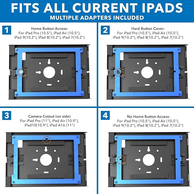 Mount-It! Anti-Theft iPad Floor Stand Kiosk, Locking Tablet Floor Stand - Image 5