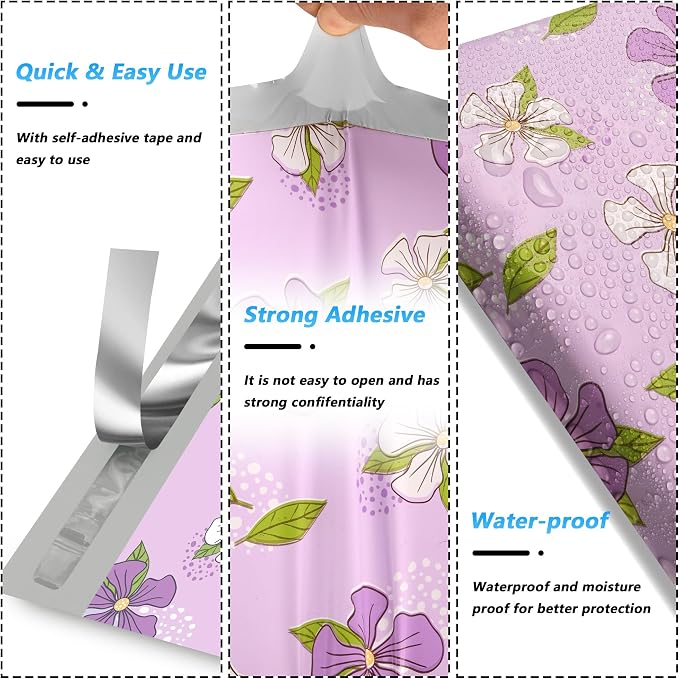 Poly Mailer 10x13 Inch 100 Pcs, Waterproof and Tear-Resistant Shipping Bags - Image 3