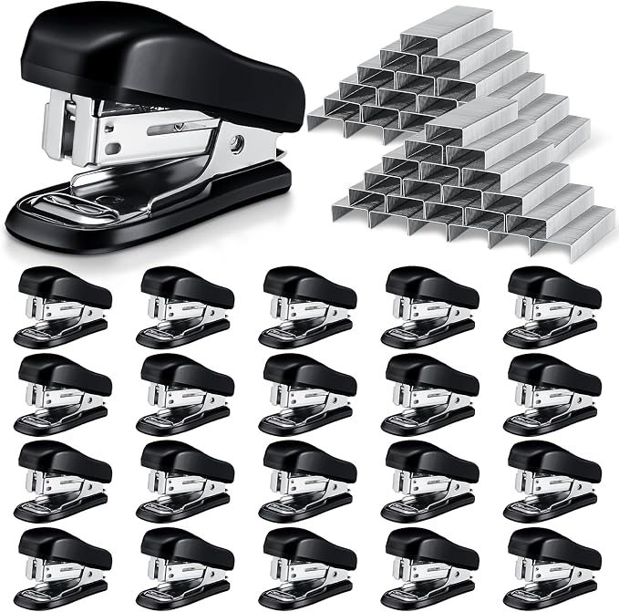 Sherr 30 Pack Mini Staplers Bulk by Sherr